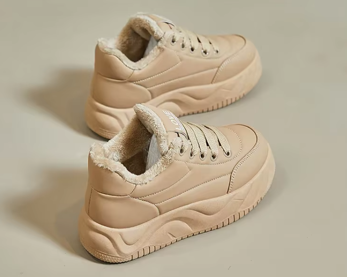 Women's Fleece Lined Casual Fall Shoes