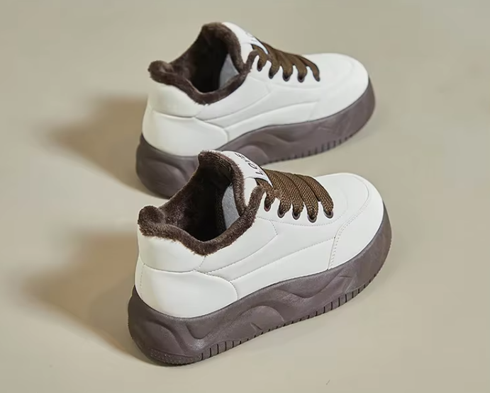 Women's Fleece Lined Casual Fall Shoes