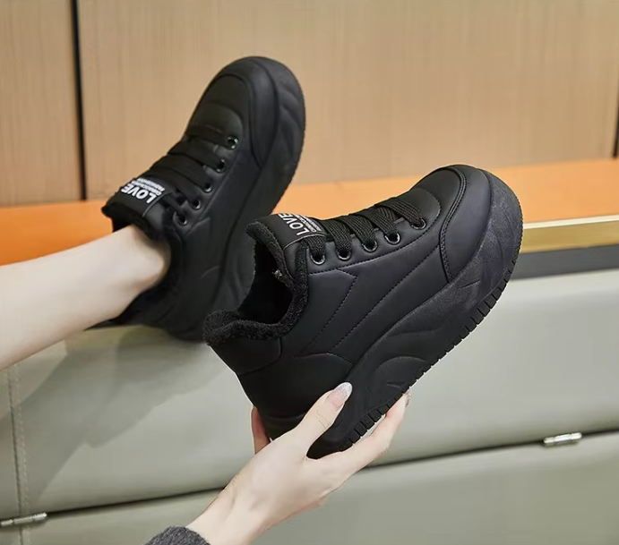 Women's Fleece Lined Casual Fall Shoes