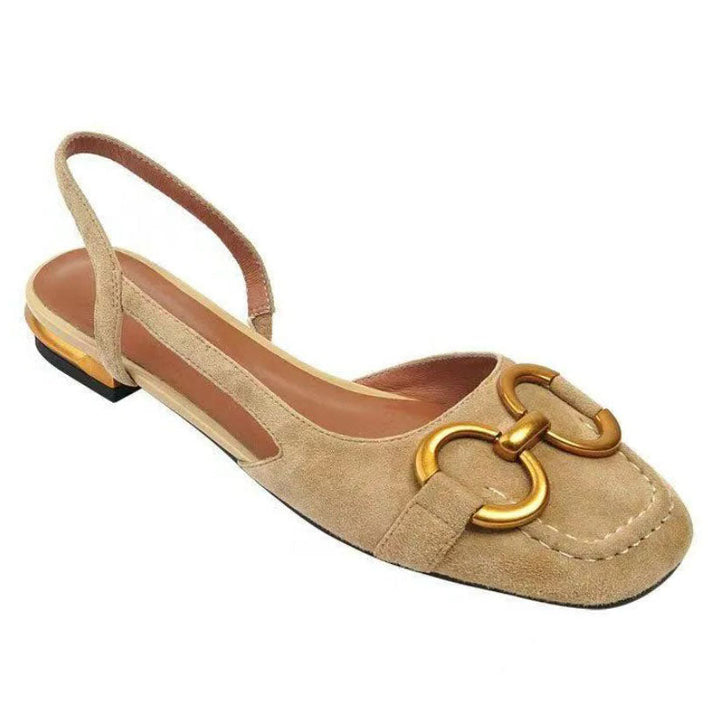 Women's Orthopedic Leather Buckle Sandals for Comfort-MODAUTLET