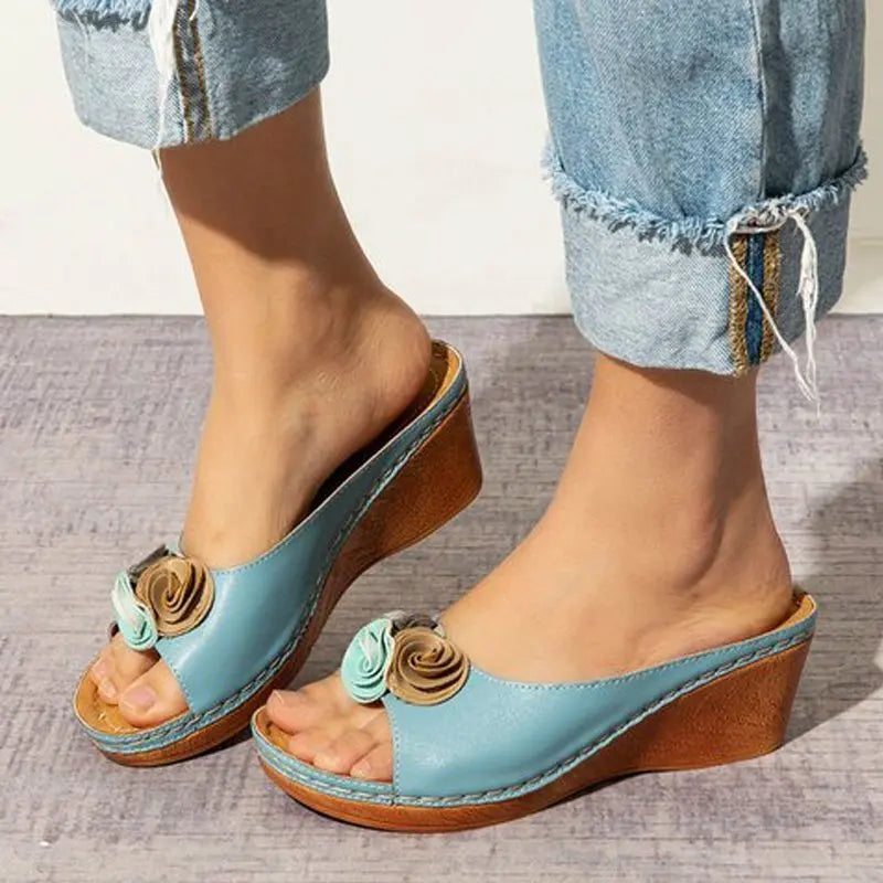 Women's Comfortable Leather Summer Sandals