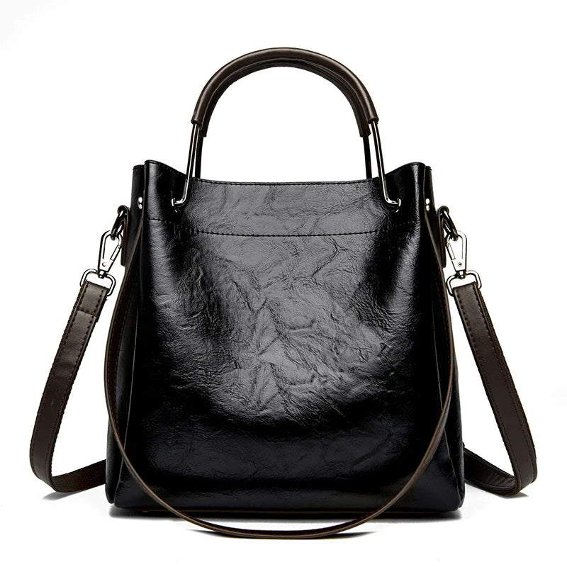 Stylish Designer-Inspired Handbag Black
