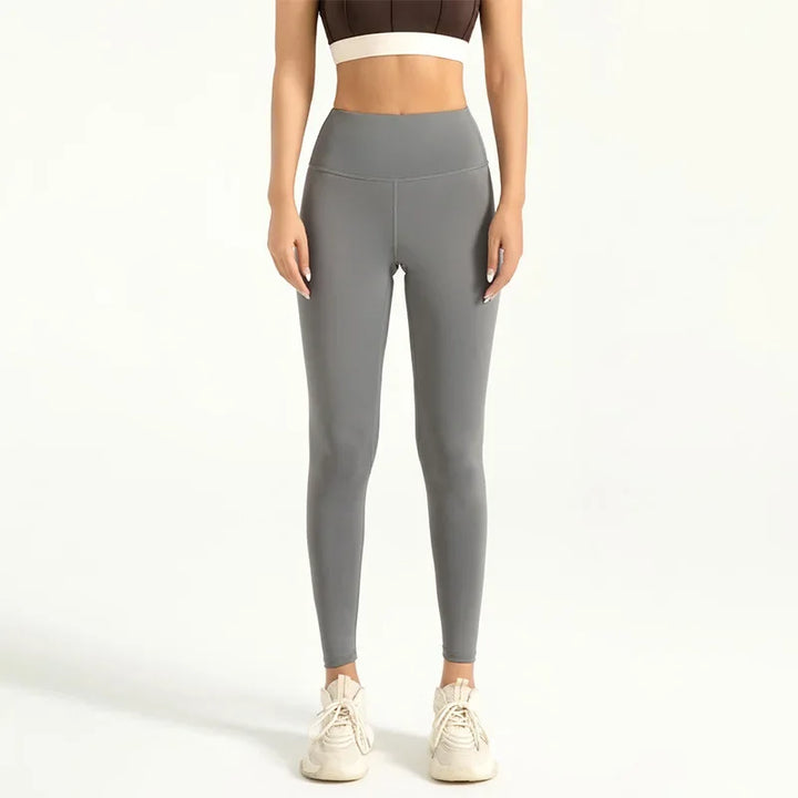 Women's Y2K High Waist Seamless Booty Lifting Gym Leggings gray