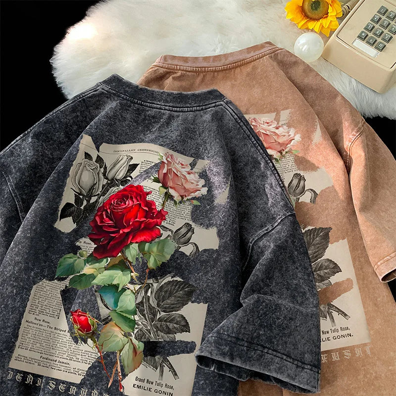 Men's Washed Rose Shirt