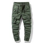Men's Cargo Pants - Stylish Utility Trousers Green