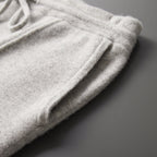 Men's Relaxed Fit Merino Wool Pants with Drawstring Waist