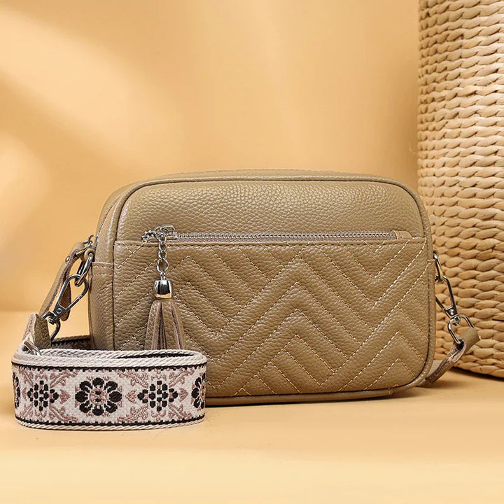 Women's Elegant Leather Shoulder Bag-MODAUTLET