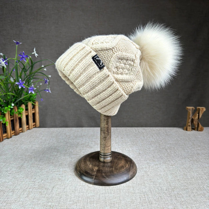 Cozy Wool Knit Beanie for Winter-MODAUTLET