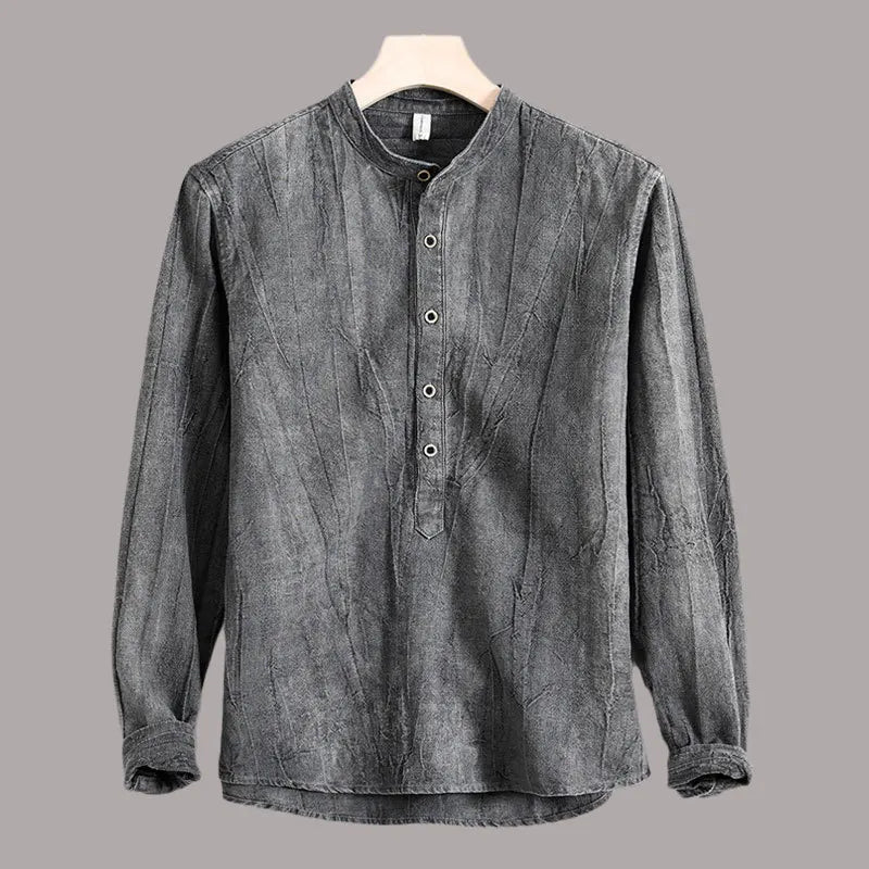 Marin | Cove Linen Shirt Stone