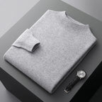 Men's Merino Wool Sweater Grey