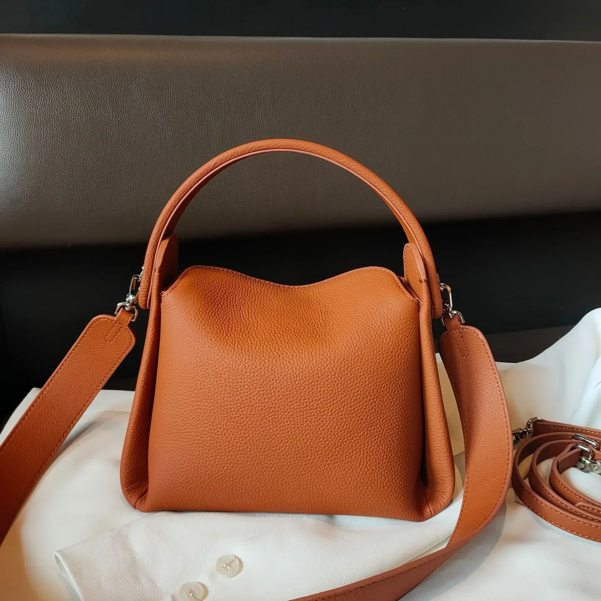 Colette | Elegant Hand/Sling Bag Brown