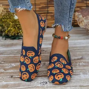 Women's Cool Orthopedic Moccasin Shoes Pumpkin