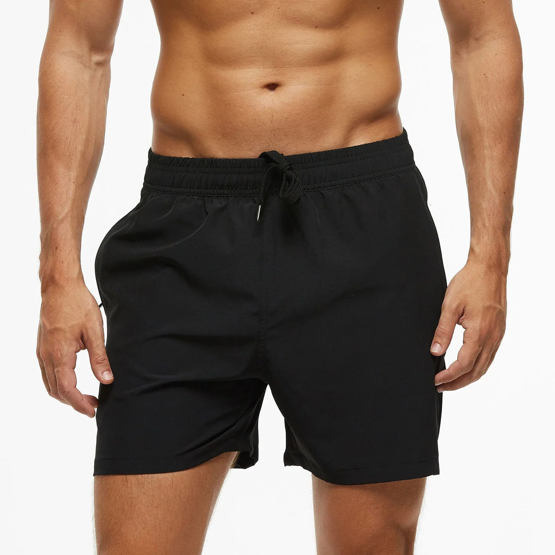 Men's Quick Dry Swim Trunks With Zipper Pockets Premium-MODAUTLET