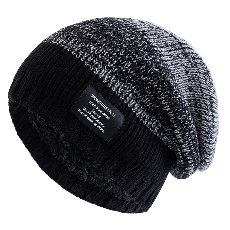 Cozy Fur-Lined Slouchy Beanie for Women-MODAUTLET