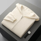 Men's Cashmere Zip Hoodie