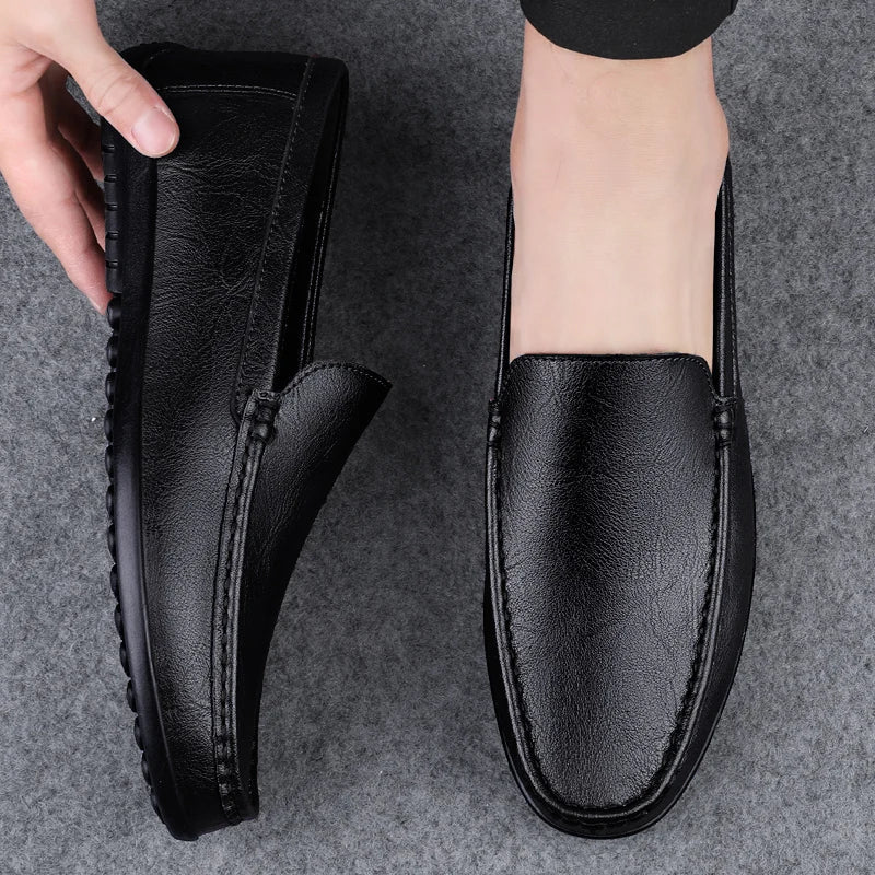 Men's Casual Soft Loafers-MODAUTLET