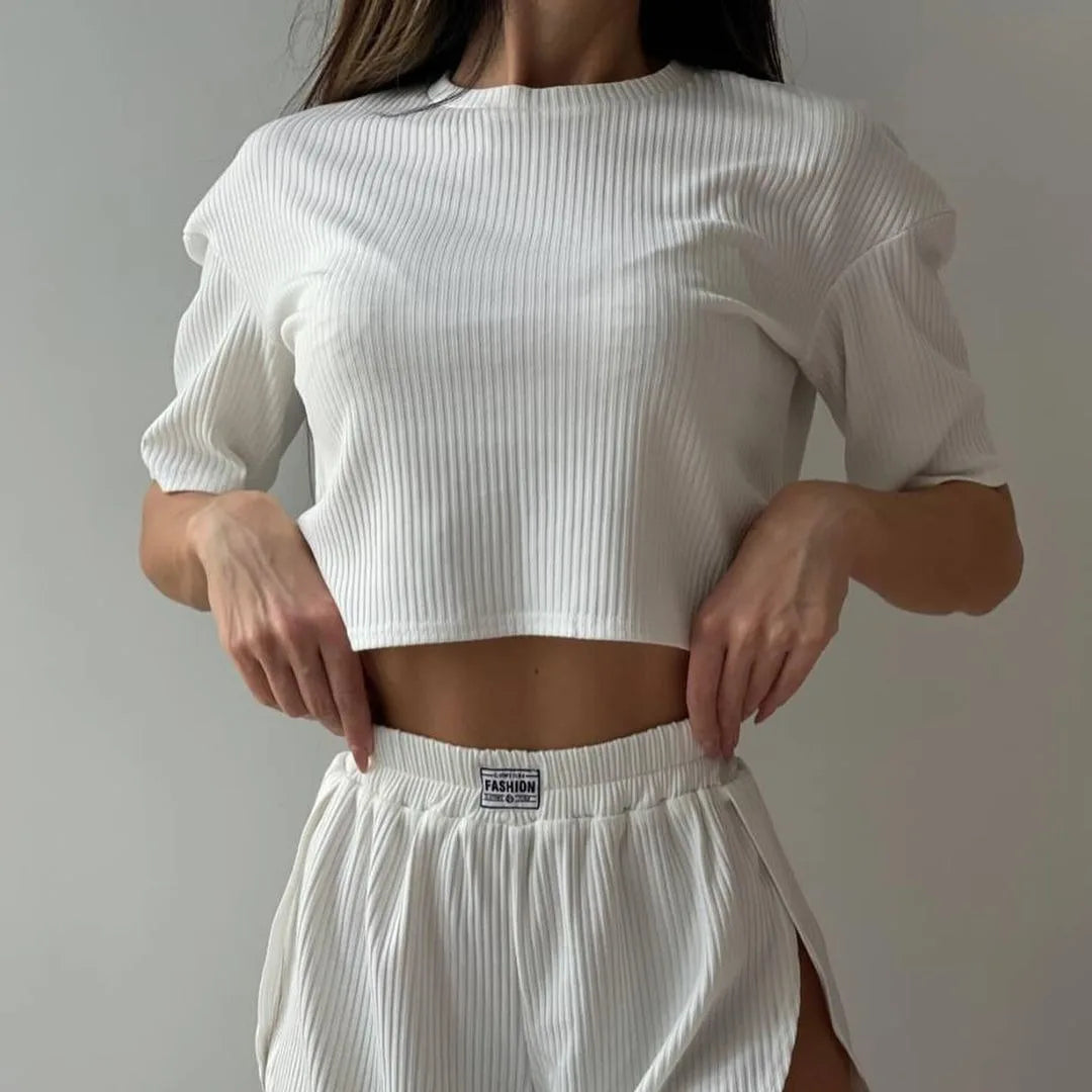 Women's Capri Coast Pajama Set – Comfortable and Stylish Sleepwear