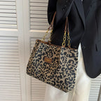 Anisa | Leopard Print Tote Bag