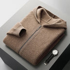 Men's Cashmere Zip Hoodie - Sorrento Style