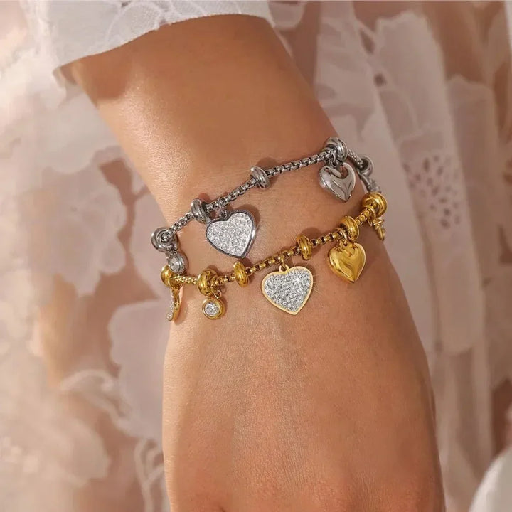 Charming Heart Bracelet-MODAUTLET