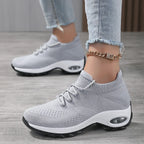 Women's Ergonomic Orthopedic Pain-Relief Shoes Light Grey