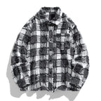 Men's Oversized Casual Jacket Gray