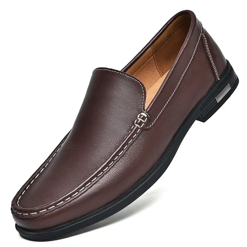 Men's Classic Chic Genuine Leather Loafers-MODAUTLET