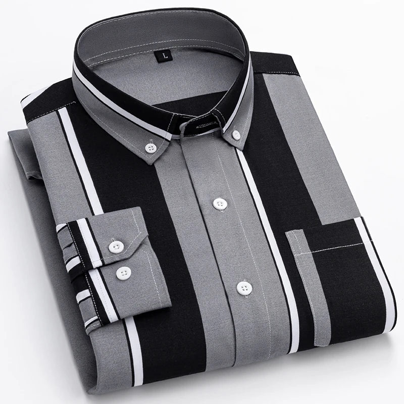 Men's Signature Button Down Shirt-MODAUTLET
