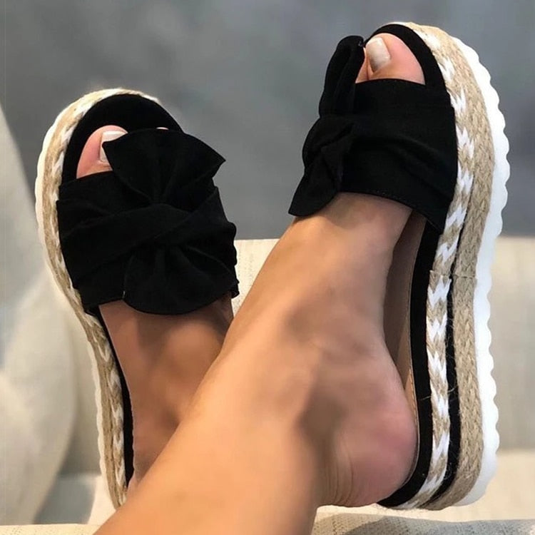Women's Stylish Summer Sandals Black