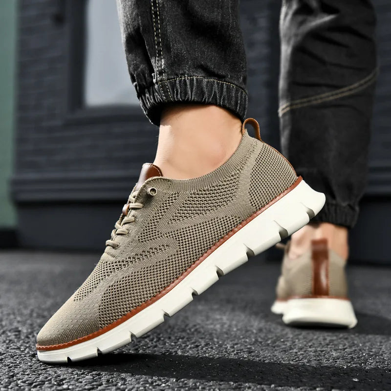 Men's Orthopedic Knitted Comfort Shoes-MODAUTLET