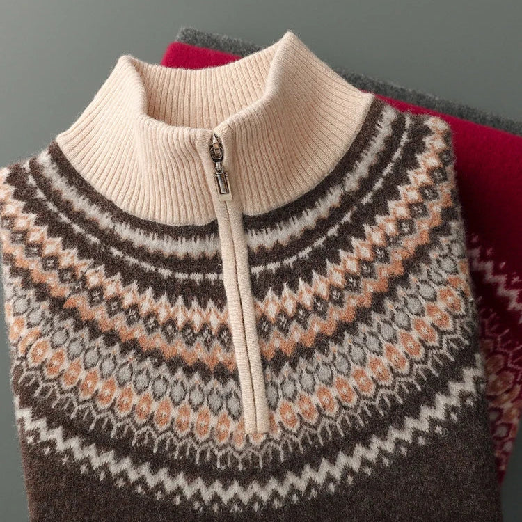 Men's Cashmere Sweater - Alpine Style