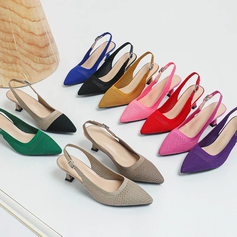 Women's Elegant & Comfortable Mid-Heel Shoes