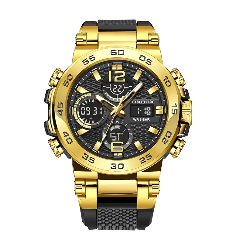 Sport Chronograph Watch for Active Lifestyles Gold