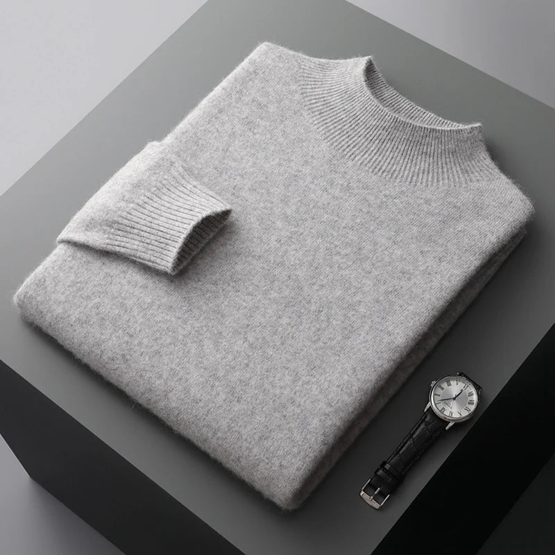 Men's Puro Sweater - Stylish and Comfortable Knitwear for Every Occasion Grey