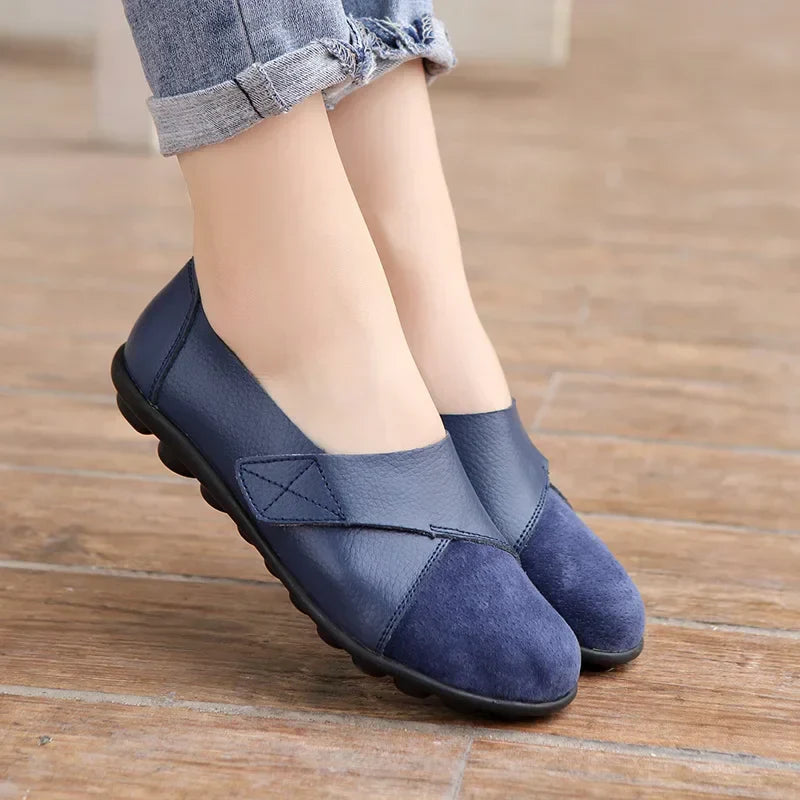 Women's Premium Leather Orthopedic Loafers - Comfy & Supportive-MODAUTLET