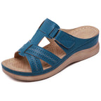 Women's Arch-Supportive Walking Sandals Blue