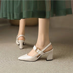 Women's Comfort Luxe Heel Sandals