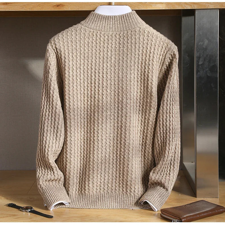 Men's Cashmere Sweater - Luxurious Softness and Comfort