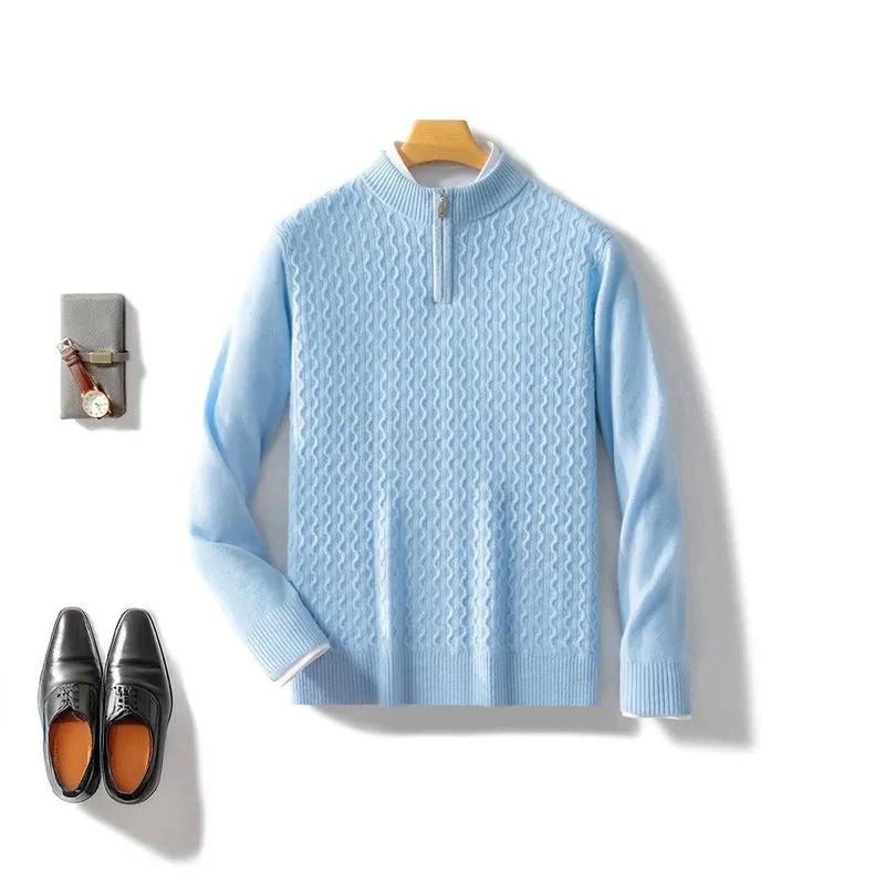 Men's Cashmere Sweater - Luxurious Comfort and Style