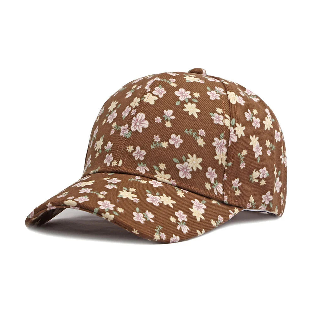 Floral Sun Hat-MODAUTLET