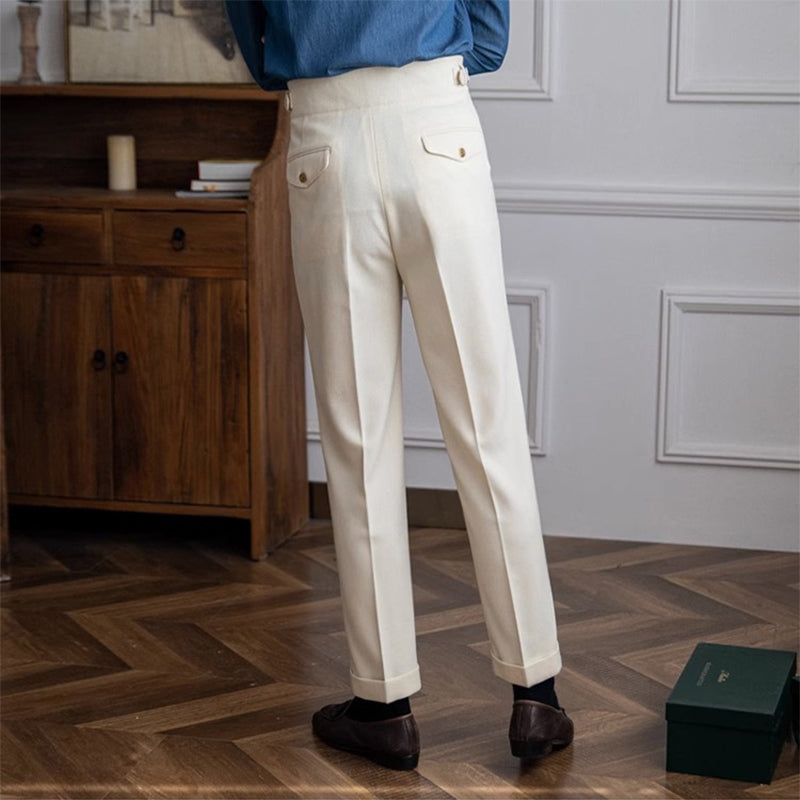 High Waist Milano Pants-MODAUTLET
