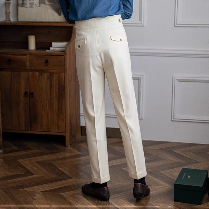 High Waist Milano Pants-MODAUTLET