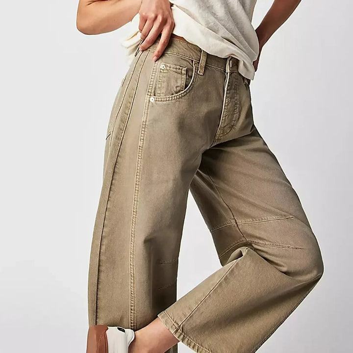 Ruby Wide leg Jeans-MODAUTLET