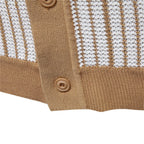 Men's Textured Knit Polo - Monaco Style