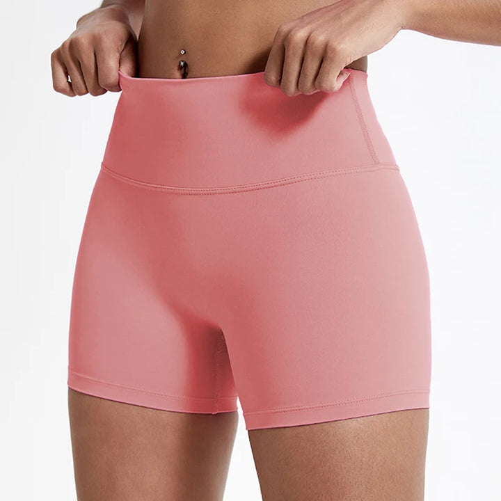 Women's Summer High Waist Buttock Lift Cycling and Workout Shorts