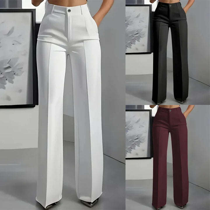 Women's Classic High-Waist Pants-MODAUTLET