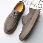 Men's Sahara Leather Sneakers - Stylish & Durable Footwear Grey