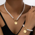 Elegant Pearl Jewelry Set