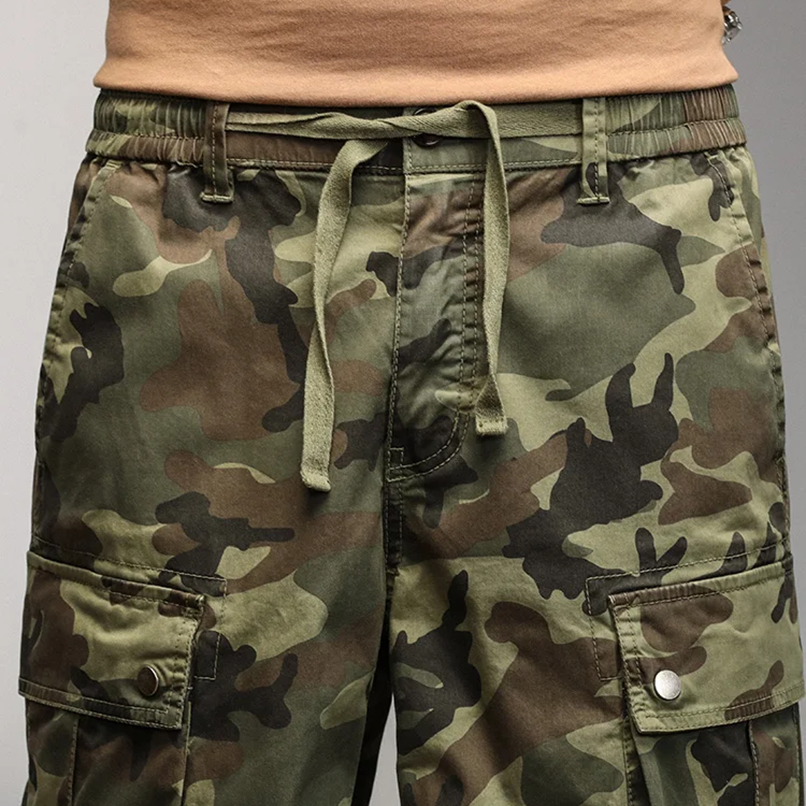 Men's Camo Vanguard Shorts-MODAUTLET