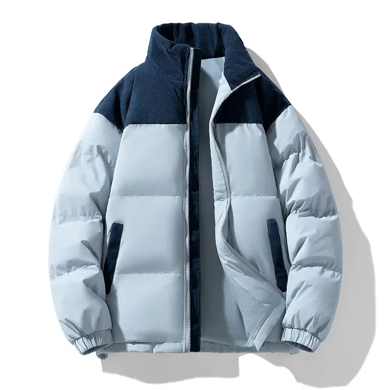 Men's Stylish Puffer Jacket - Warm & Lightweight Glacier